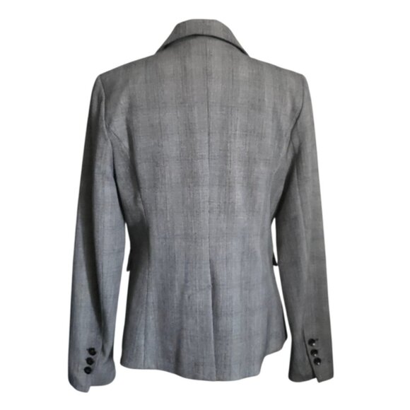 Mercer Madison Houndstooth Print One Button Blazer Small - Picture 7 of 12